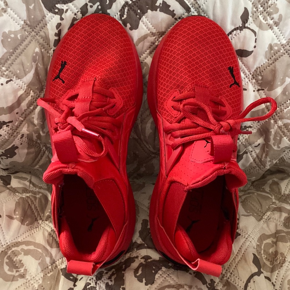Boys Puma SoftRide Tennis Shoe